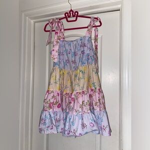 LoveShackFancy Target collab Jeanne Tiered Floral Dress